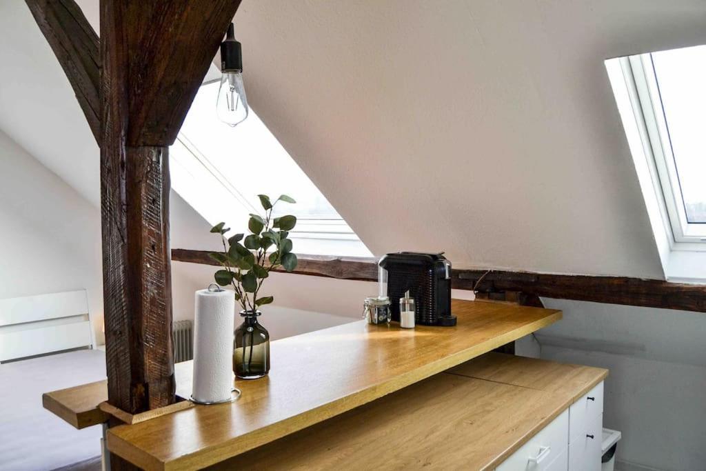 Schoene Dachgeschosswohnung Nahe Koeln Exterior photo