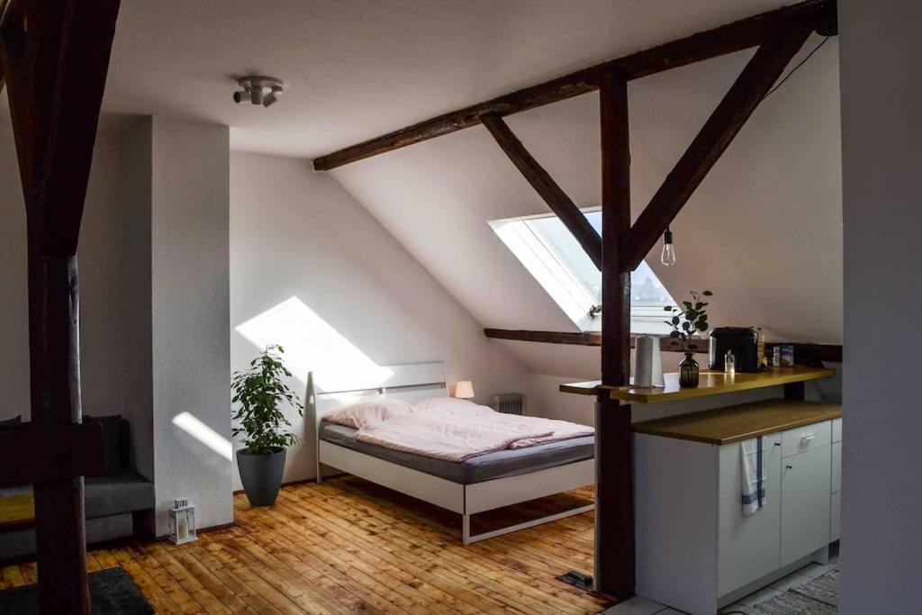 Schoene Dachgeschosswohnung Nahe Koeln Exterior photo